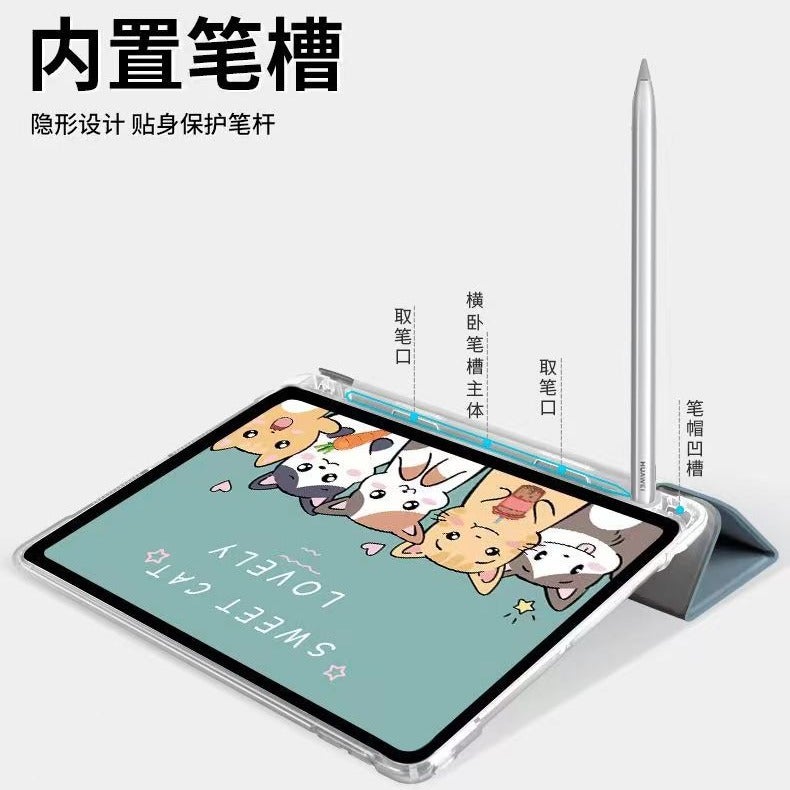 For Huawei Matepad11 Protective Case Pro10.8 Tri-Folded Pen Slot 13.2 Flat Shell Glory Astronaut - Image 4